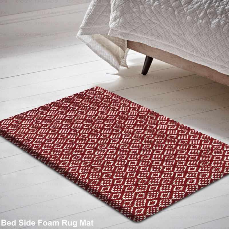Tapis anti-fatigue Josianne, Rouge