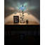 Lampe de table Merrin Tiffany avec libellule en verre coloré bleu ampoule DEL incluse H 20 po x l 10 po x P 10 po-313579268