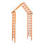 Tonnelle en bois massif l 62,2 po x P 22,8 po