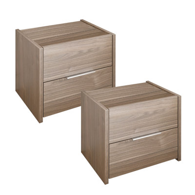 Devin 51cm W Manufactured Wood Bedside Table