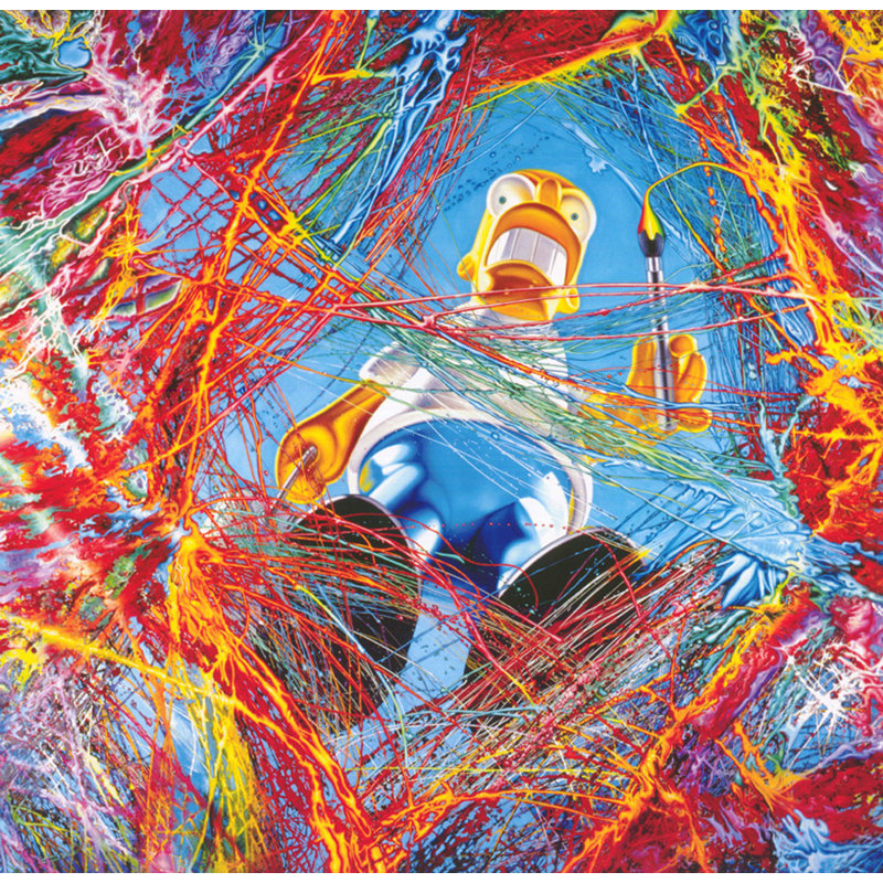 Homer Simpson's Cartoon Colored Creationism