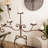 21'' H Metal Tabletop Candelabra