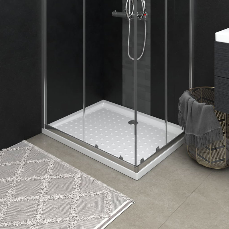 Base de douche simple 35,4 po x P 27,6 po