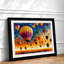 Hot Air Balloons Vol.3 Abstract - Framed Print-25459021-25459123