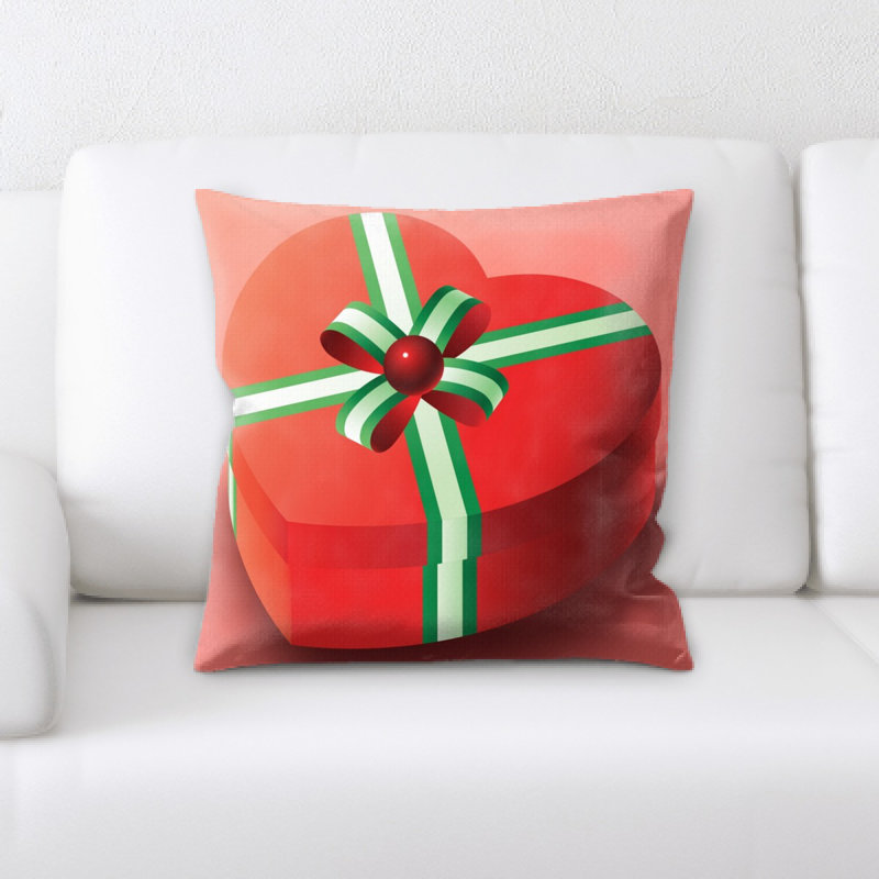 Microsuede Throw Pillow