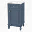 Meuble-lavabo autoportant de 18 po avec lavabo en céramique-236186012