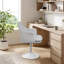 Fauteuil pivotant en cuir Lippa-105239692-105239695