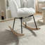 Chaise berçante en tissu avec repose-pieds Teddy-2015712099
