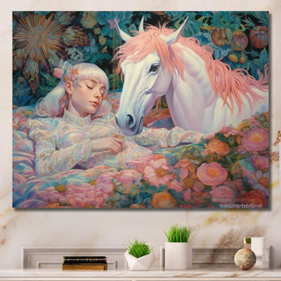 " Sleeping with the Unicorns " Color Photography Print