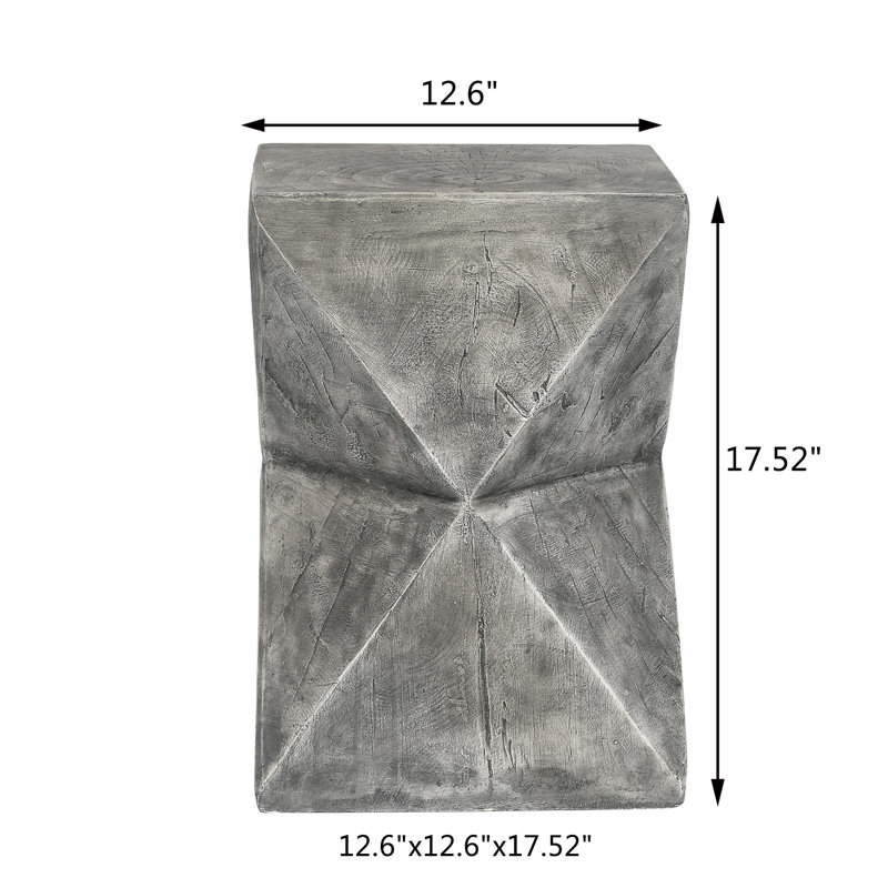 Table d'appoint Orentha, gris