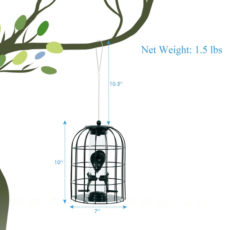 Mangeoire d'oiseaux Karle Tube