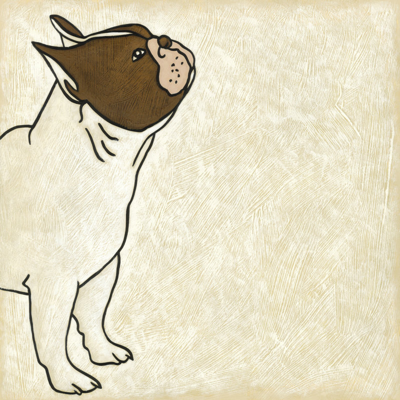 Good Dog I by Chariklia Zarris - Wrapped Canvas Art Prints, 30cm H x 30cm W