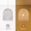 Luminaire suspendu 1 lumière Amirh