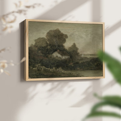 Paysages rétro-DCCXVI-Reproduction encadrée - réversible