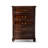 Dark Walnut Solid Wood Accent Cabinet