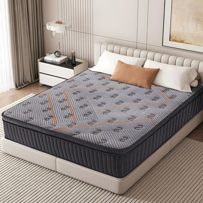 Medium Cooling Gel Meomory Foam Hybrid Mattress, King, 10"