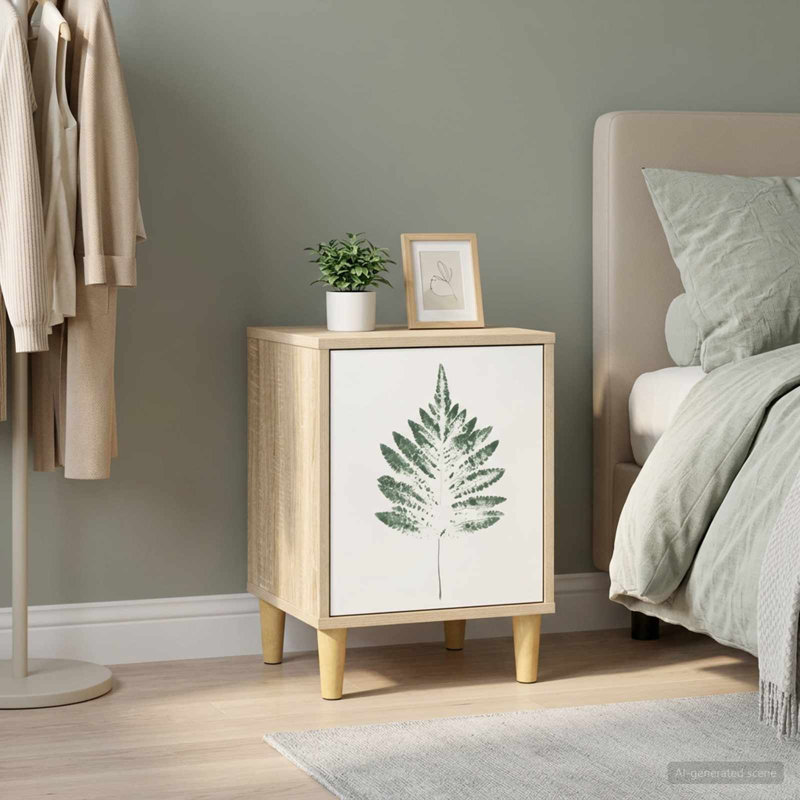 36 cm W Bedside Table