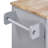 Kitchen Cart With Internal Storage Space, Grey-blue, Keep Your Essentials Organized Stable Wheels, Smooth Movement In-2144901269