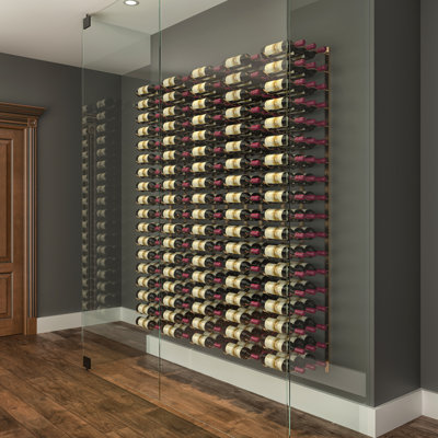 Indurial 3 Bottle Wall Mounted Wine Bottle Rack