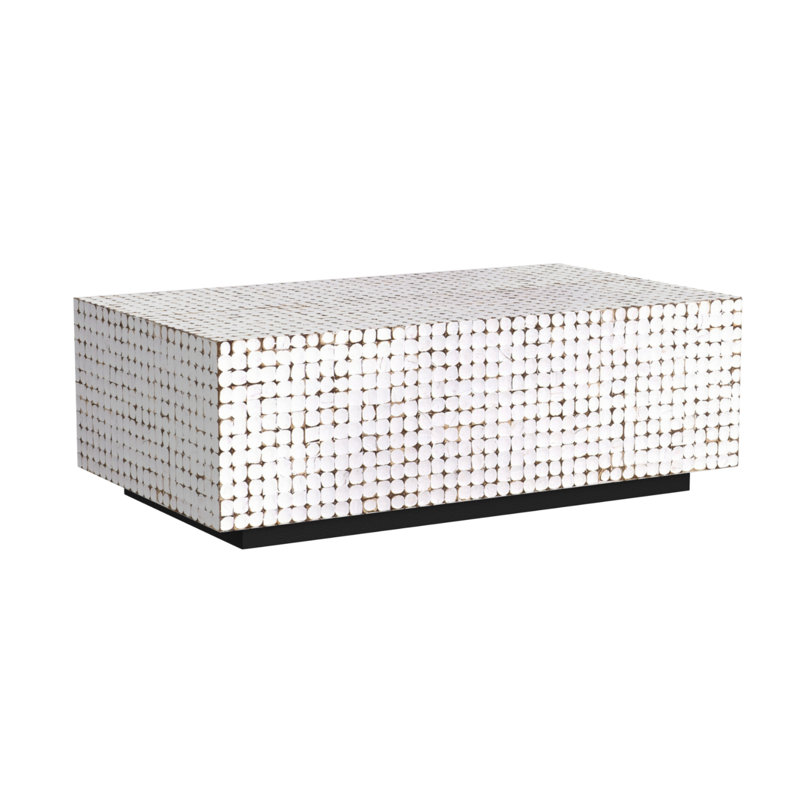 Table basse Abeale, Blanc