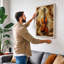 Violin and Paper Minimalist 1 Piece Wrapped Canvas Wall Art-1624446248-1624446254