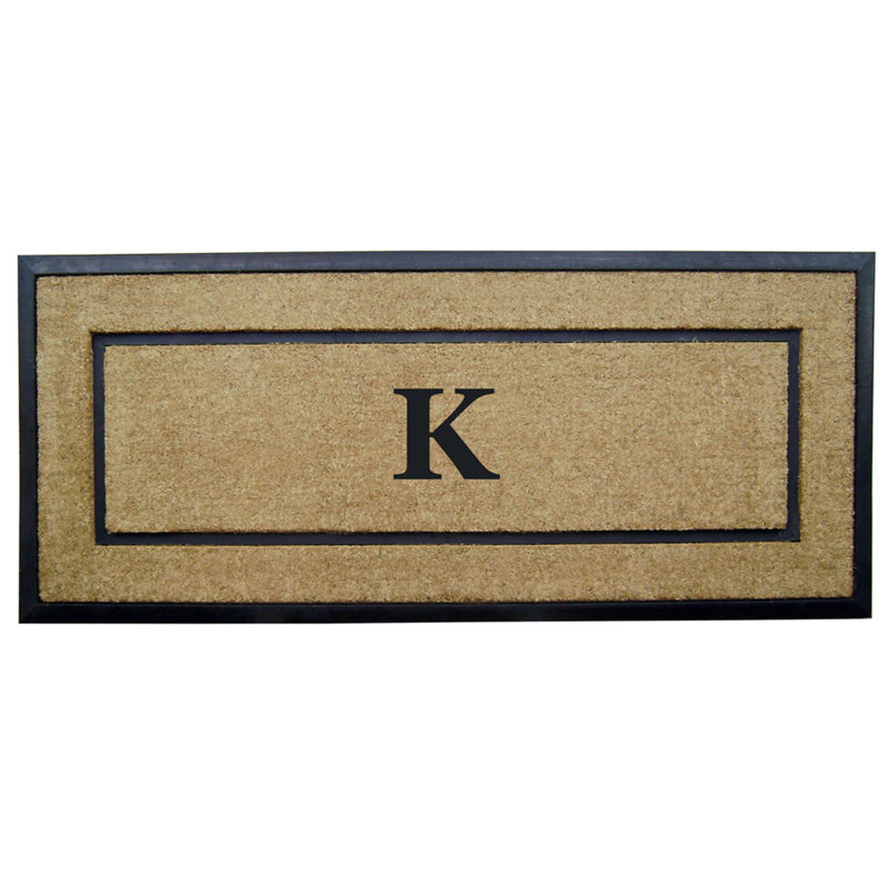 Tapis de porte antidérapant pour l'extérieur, L 24 po x L 57 po, K