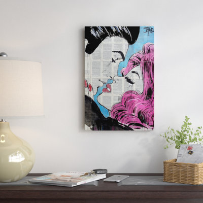 Moments Like This Go Pop! par Loui Jover - Impression sur toile tendue