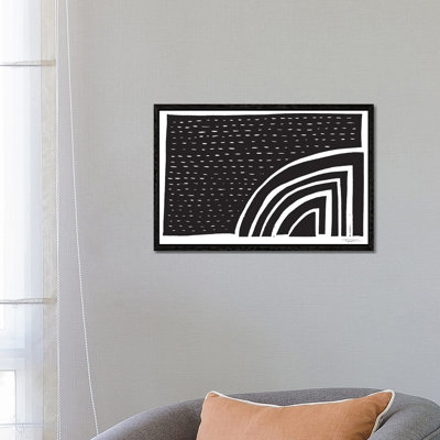 Curves And Forms by Statement Goods - Floater Frame Gallery-Wrapped Canvas Giclée on Canvas
