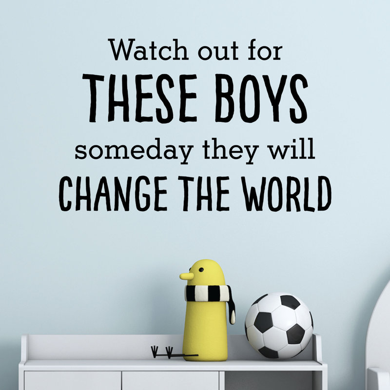 Text & Numbers Non-Wall Damaging Wall Decal
