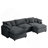 Oversized Modular Cushion Sofa-892708343