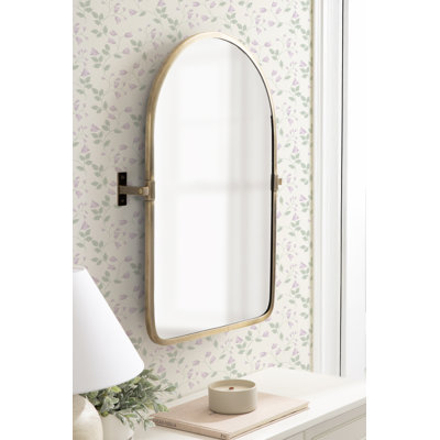 Elijah Metal Arched Pivot Mirror