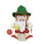 Steinbach Wooden Christmas Shelf Sitter, Bavarian, 8in