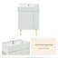Ensemble de meuble-lavabo simple 21,6 po Bingman