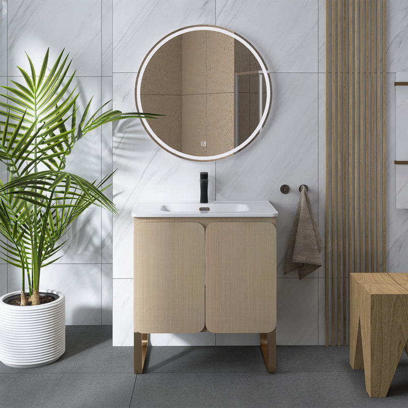 Meuble-lavabo autoportant de 30 po avec lavabo