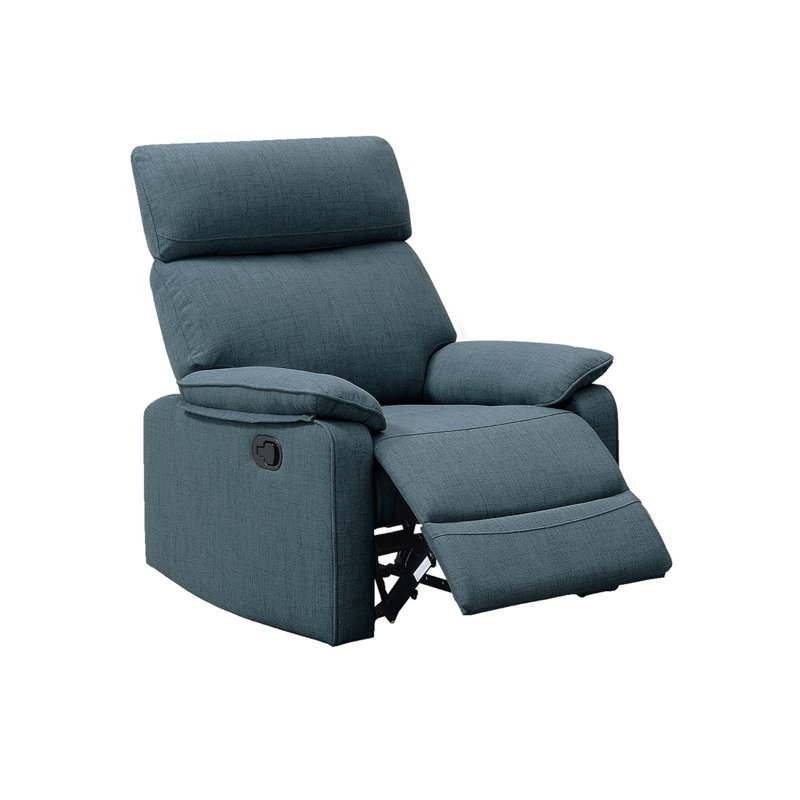 Fauteuil inclinable moderne en tissu de jute avec fauteuil inclinable 1pc