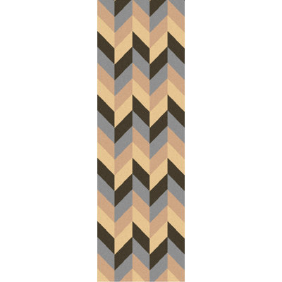 Crisman Wool Geometric Indoor Rug
