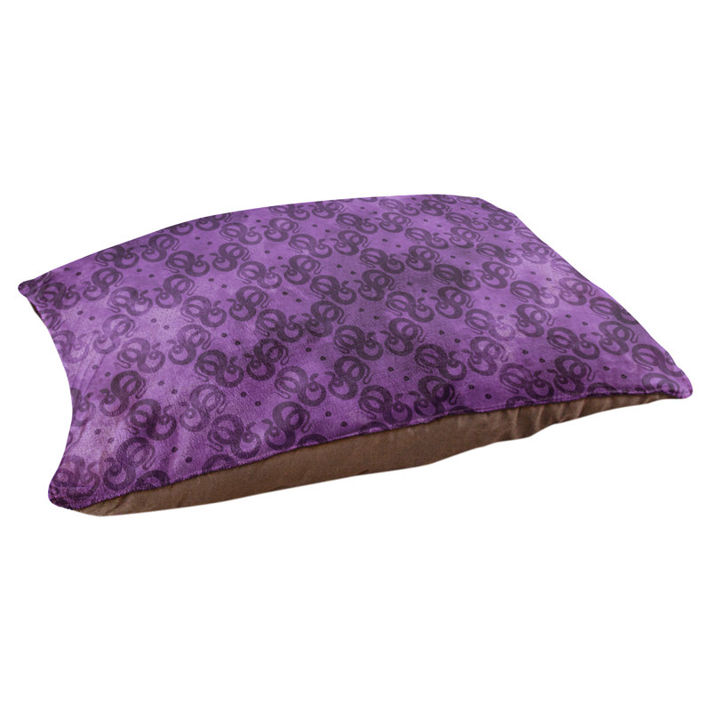 Byrge Fleece Pet Bed, 29.5" L x 19.5" W, Purple