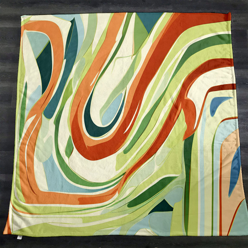 Throw Blanket, 51" W x 60" L