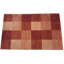Oresto Plaid Area Rug in Multi Red