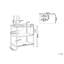 Outdoor Kitchen Island with Sink VENOSA Acacia Wood Brown