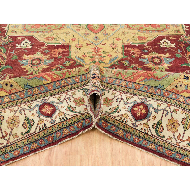Tapis unique 12 pi x 18 pi 2 po Saahir