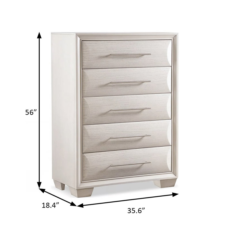 Hinwitz Transitional Chest, White