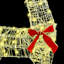 vidaXL Reindeer Pull Sleigh 70 x 26 x 128.5 cm Acrylic-216293799