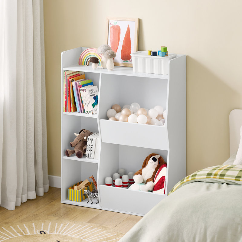 Toy Storage Kids Bookcase, White