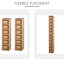 88.5cm H x 21cm W Standard Bookcase-1565476676