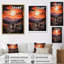 Western Rugged Sunset I, reproduction d'art sur toile-2079457104-2079457135