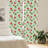 Christmas Striped Semi-Sheer Rod Pocket Curtain Panels-709436478