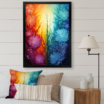 Feux d'artifice colorés 2 - Botanicals Wall Art
