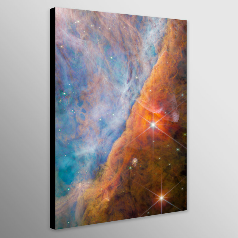 NASA James Webb Telescope Orion Bar - Print on Canvas, 81cm H x 61cm W x 4cm D