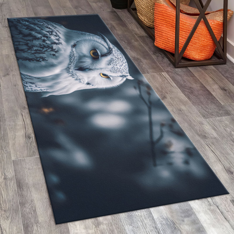 Tapis non tissé à motif floral avec motif multicolore vibrant pour une utilisation intérieure et extérieure